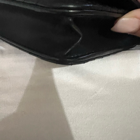 Chanel black on black wallet on a chain bag - Picture 14 of 15